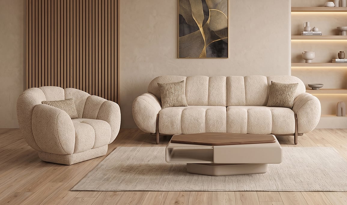Medusa Home Mobilya - Versace Koltuk Takımı