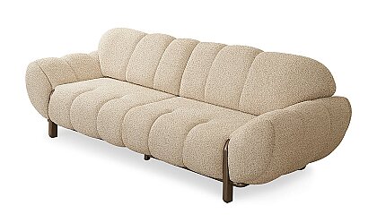 Medusa Home Mobilya - Versace Üçlü Koltuk
