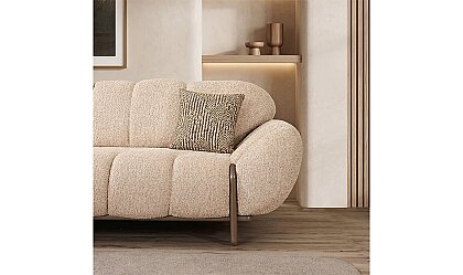 Medusa Home Mobilya - Versace Üçlü Koltuk