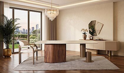 Medusa Home Mobilya - Versace Yemek Odası