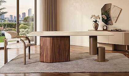 Medusa Home Mobilya - Versace Yemek Odası