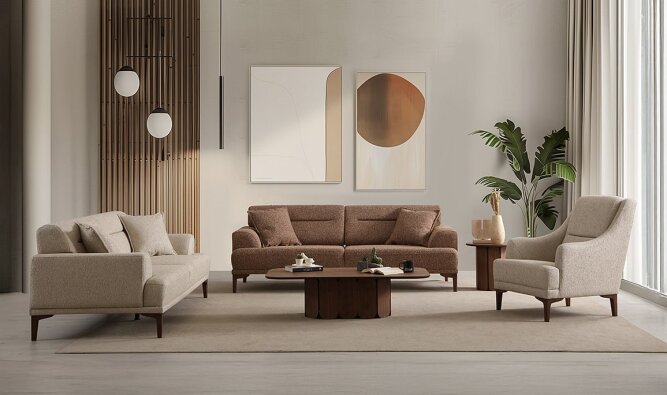 Medusa Home Mobilya - Vetra Koltuk Takımı - Modern Koltuk Takımları