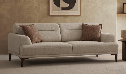 Medusa Home - Vetra Vizon Üçlü Koltuk Medusa Home - Vetra Vizon Üçlü Koltuk