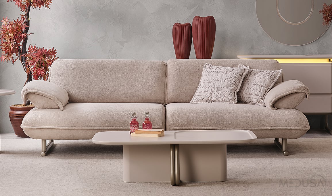 Medusa Home Mobilya - Veyla Üçlü Koltuk