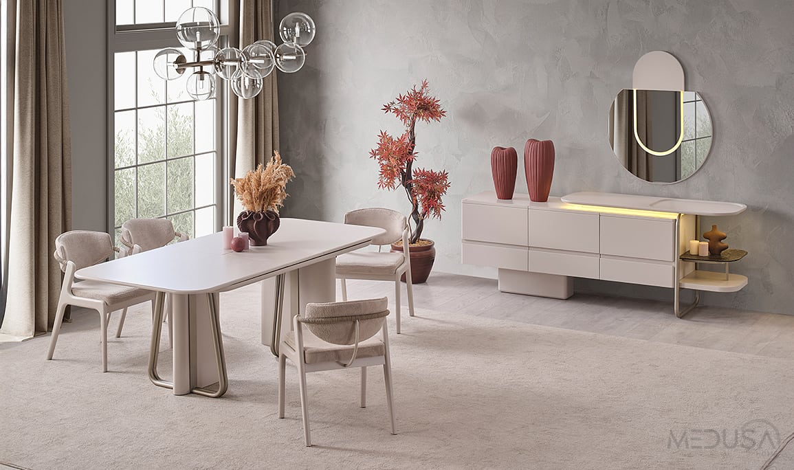 Medusa Home Mobilya - Veyla Yemek Odası