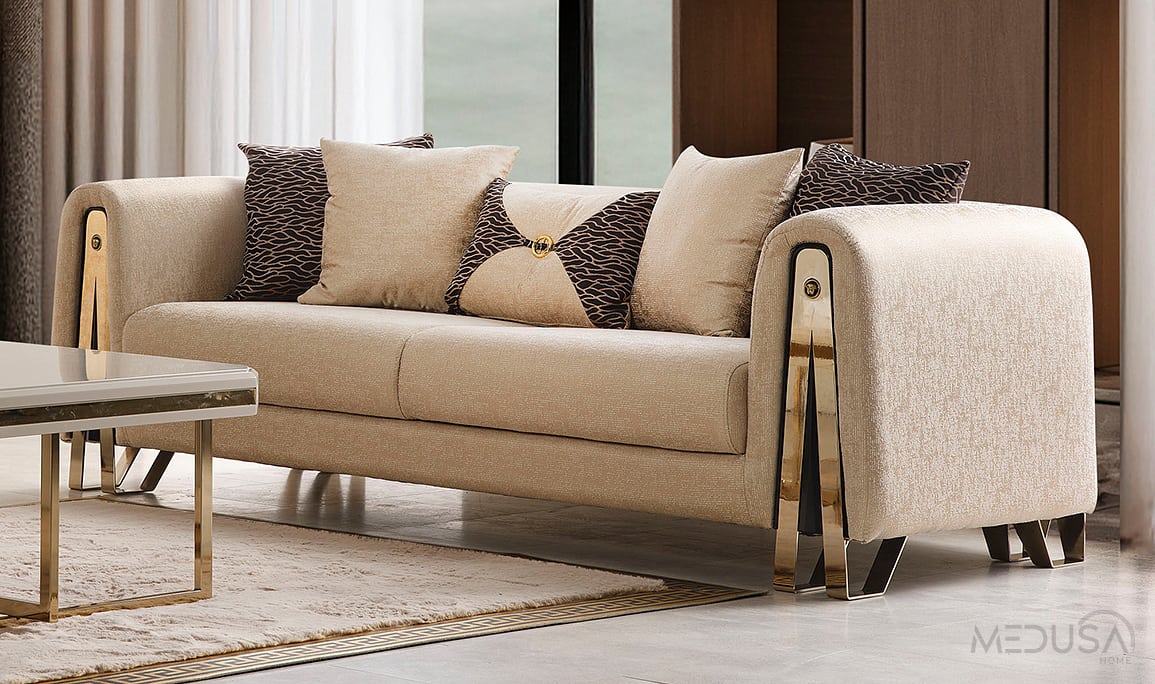 Medusa Home Mobilya - Viera Üçlü Koltuk