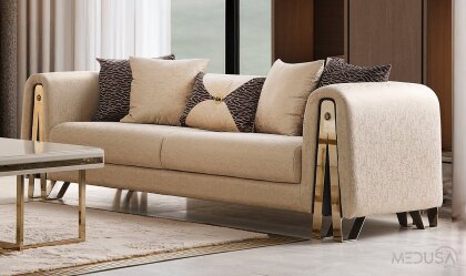 Medusa Home Mobilya - Viera Üçlü Koltuk