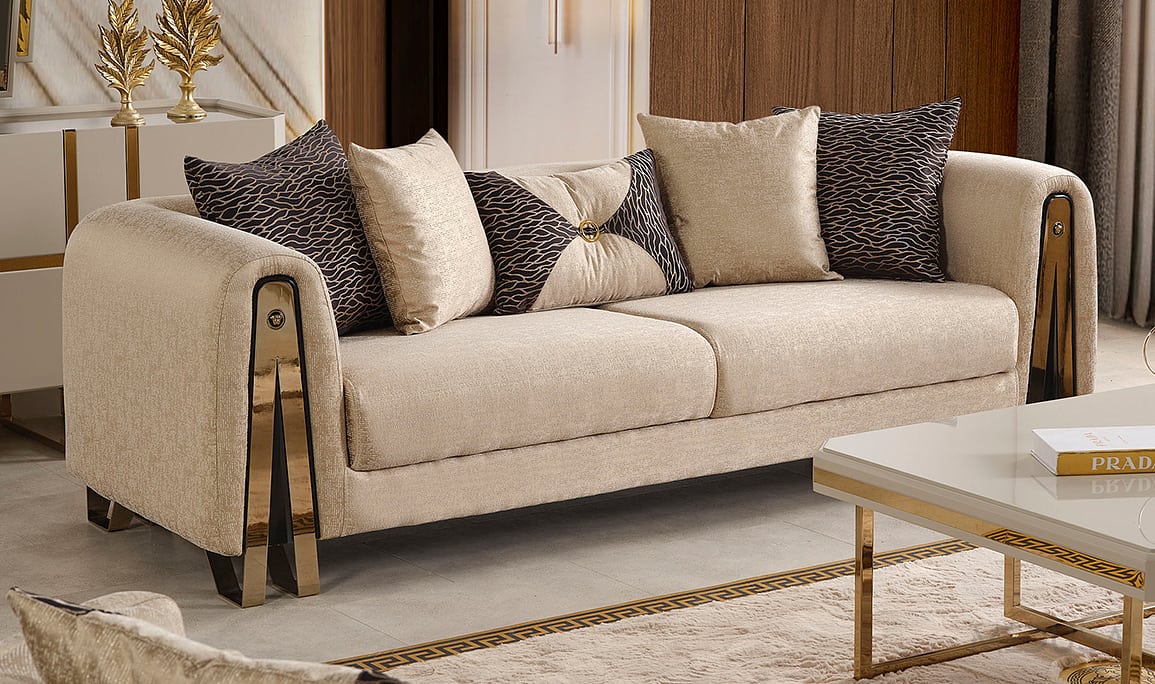 Medusa Home Mobilya - Viera Üçlü Koltuk