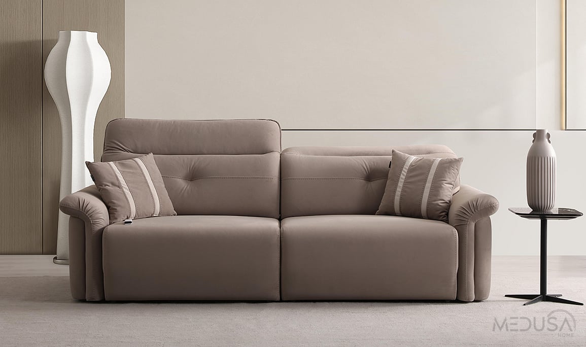Medusa Home Mobilya - Vigo Motorlu Üçlü Koltuk 