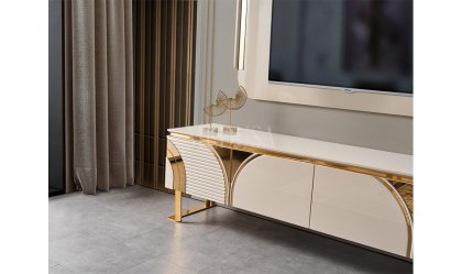 Medusa Home Mobilya - Vincent Cappucino Panolu Tv Ünitesi