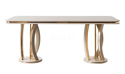 Medusa Home Mobilya - Vincent Cappucino Yemek Masası