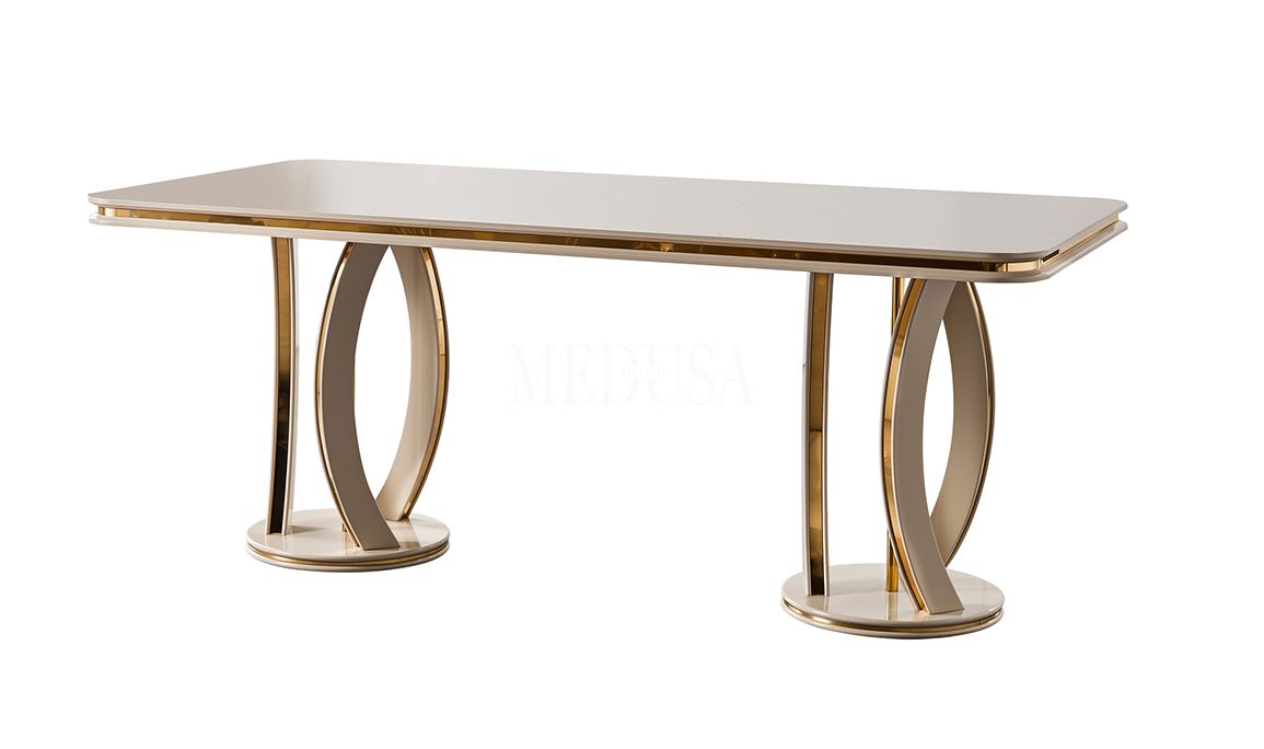 Medusa Home Mobilya - Vincent Cappucino Yemek Masası