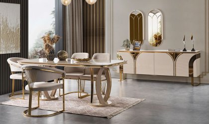 Medusa Home - Vincent Cappucino Yemek Odası Medusa Home - Vincent Cappucino Yemek Odası