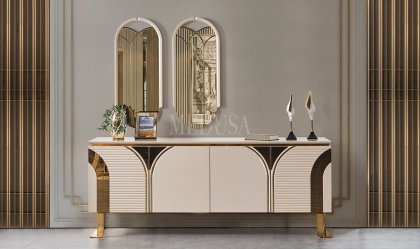 Medusa Home Mobilya - Vincent Cappucino Yemek Odası