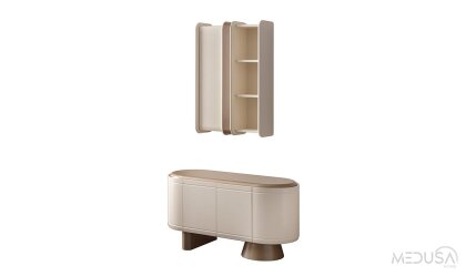 Medusa Home Mobilya - Viola Tv Ünitesi Ek Yan Modül