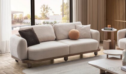 Medusa Home Mobilya - Viora Üçlü Koltuk
