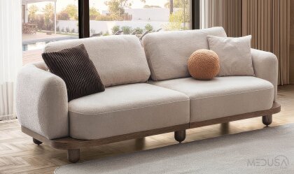 Medusa Home Mobilya - Viora Üçlü Koltuk