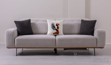 Medusa Home - Vira Dinlenmeli Üçlü Koltuk Medusa Home - Vira Dinlenmeli Üçlü Koltuk