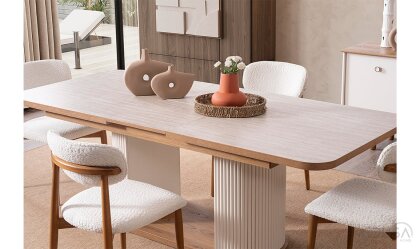 Medusa Home Mobilya - Virjin Bohem Açılır Yemek Masası