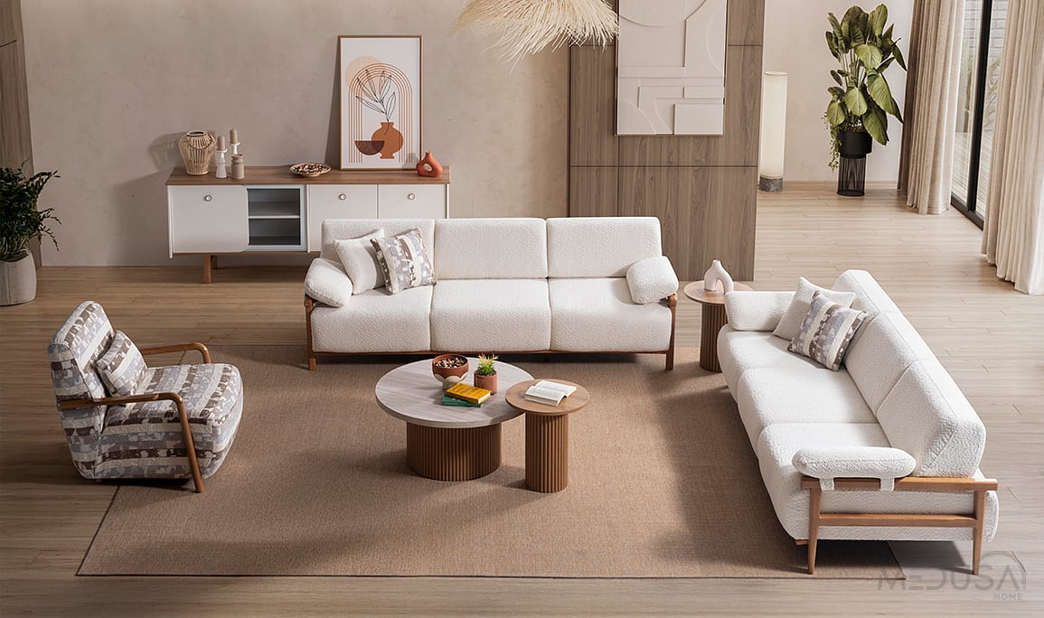 Medusa Home Mobilya - Virjin Bohem Koltuk Takımı