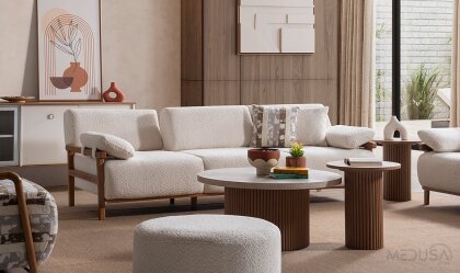 Medusa Home Mobilya - Virjin Bohem Koltuk Takımı