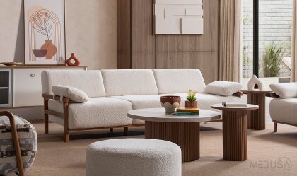 Medusa Home Mobilya - Virjin Bohem Koltuk Takımı