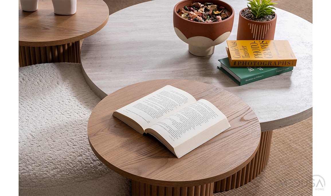 Medusa Home Mobilya - Virjin Bohem Orta Sehpa