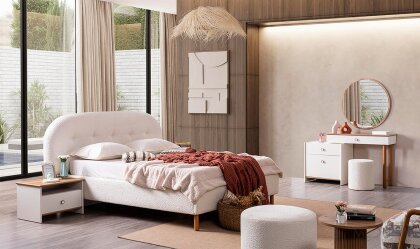 Medusa Home Mobilya - Virjin Bohem Yatak Odası