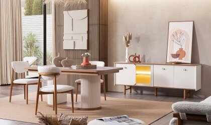 Medusa Home - Virjin Bohem Yemek Odası Medusa Home - Virjin Bohem Yemek Odası