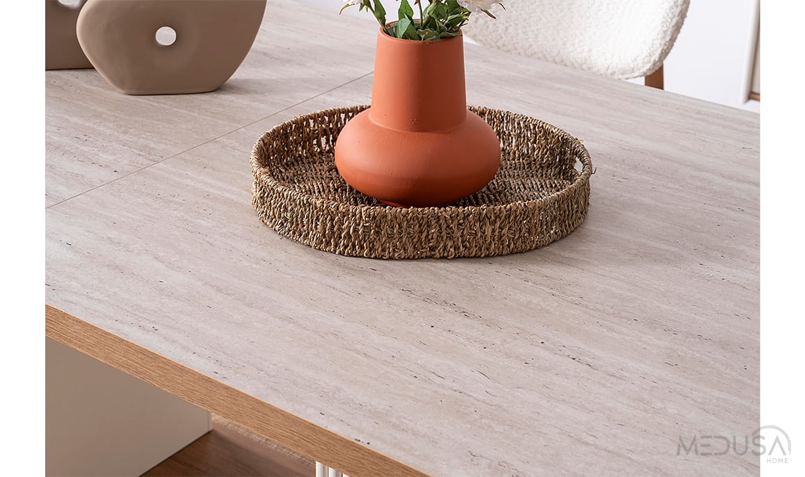 Medusa Home Mobilya - Virjin Bohem Yemek Odası