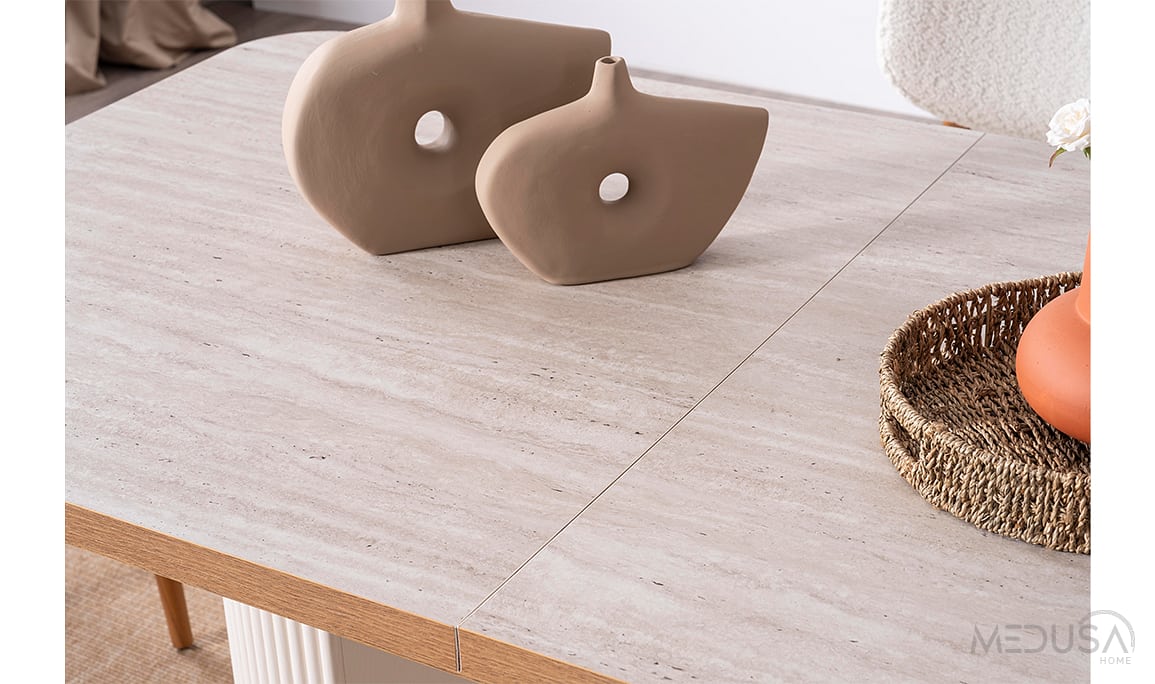 Medusa Home Mobilya - Virjin Bohem Yemek Odası