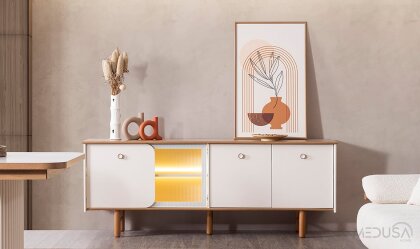 Medusa Home Mobilya - Virjin Bohem Yemek Odası