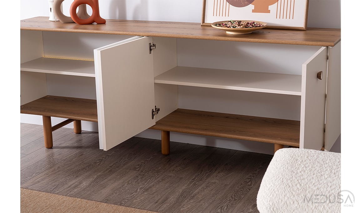 Medusa Home Mobilya - Virjin Bohem Yemek Odası