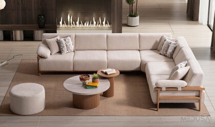 Medusa Home Mobilya - Virjin Köşe Takımı