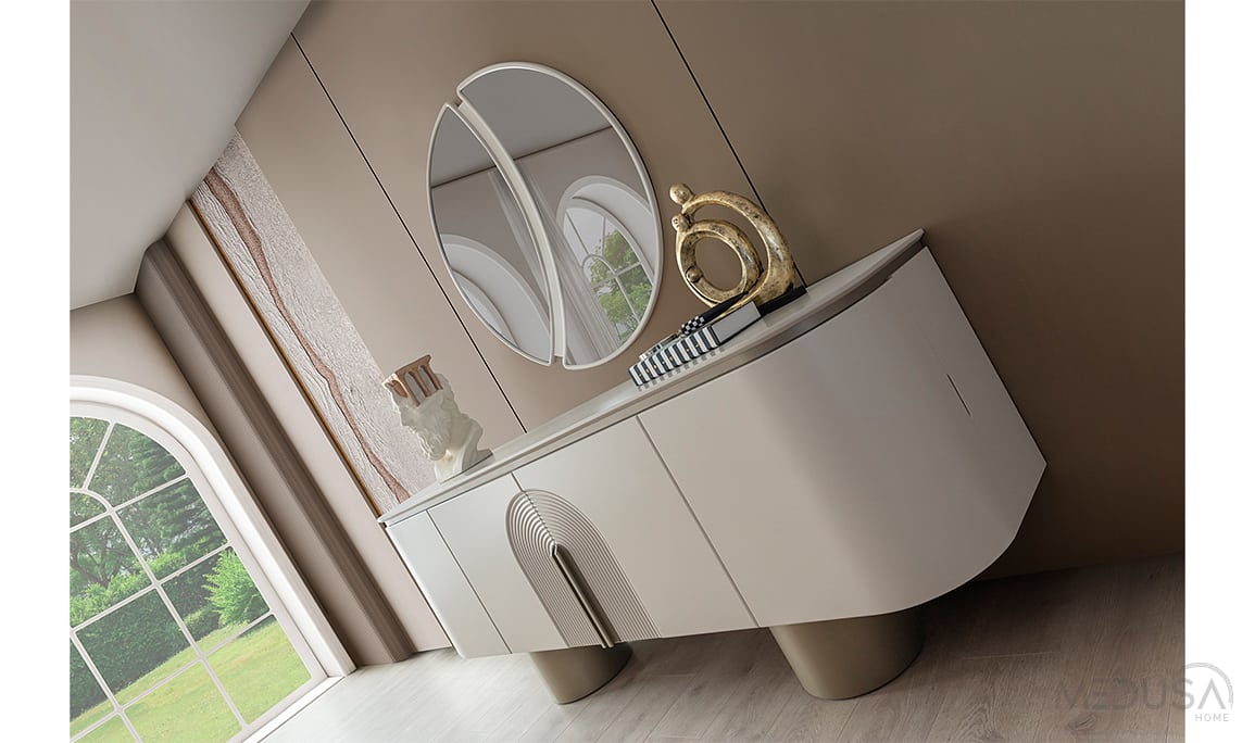 Medusa Home Mobilya - Vitor Bronz Konsol