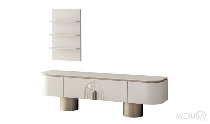 Medusa Home Mobilya - Vitor Bronz Tv Ünitesi