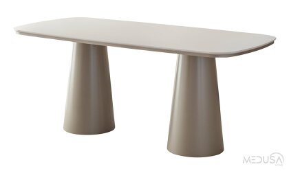 Medusa Home Mobilya - Vitor Bronz Yemek Masası