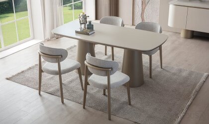 Medusa Home Mobilya - Vitor Bronz Yemek Odası