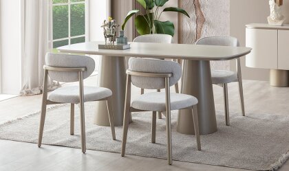 Medusa Home Mobilya - Vitor Bronz Yemek Odası
