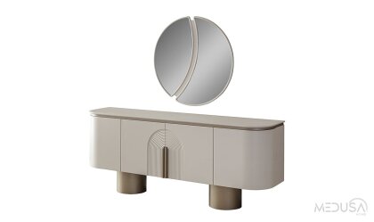 Medusa Home Mobilya - Vitor Bronz Yemek Odası