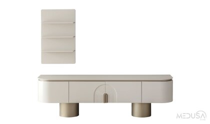 Medusa Home Mobilya - Vitor Bronz Yemek Odası