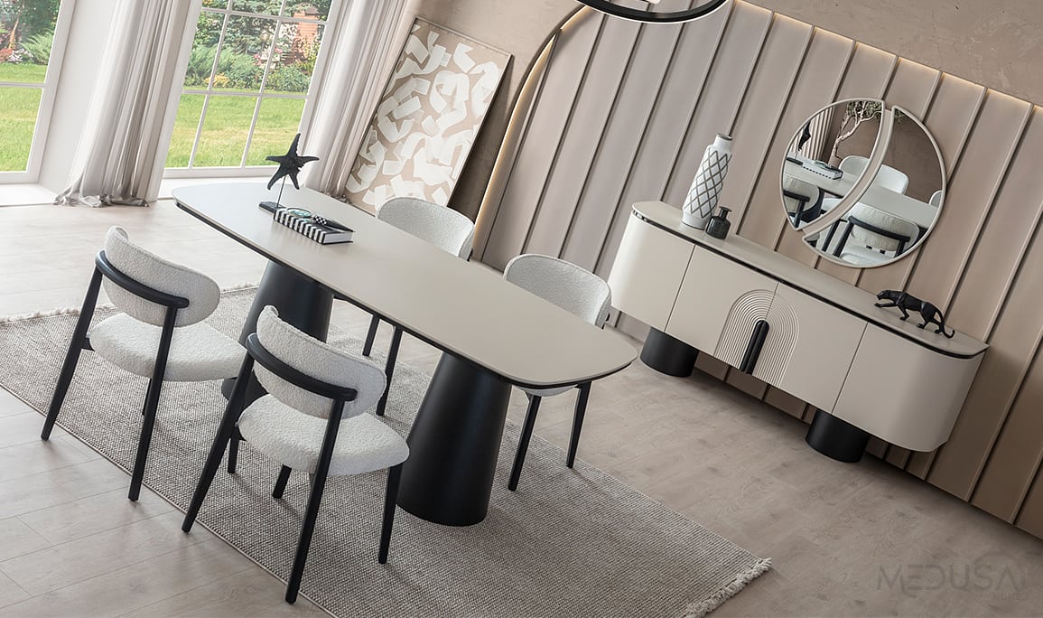 Medusa Home Mobilya - Vitor Yemek Odası