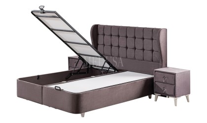Medusa Home Mobilya - Vitra Set Baza Başlık Yatak