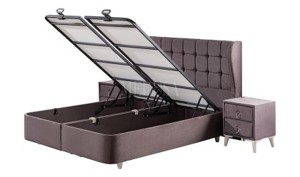 Medusa Home Mobilya - Vitra Set Baza Başlık Yatak