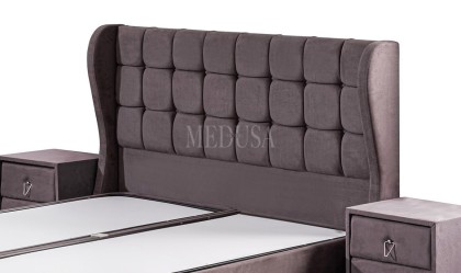 Medusa Home Mobilya - Vitra Set Baza Başlık Yatak