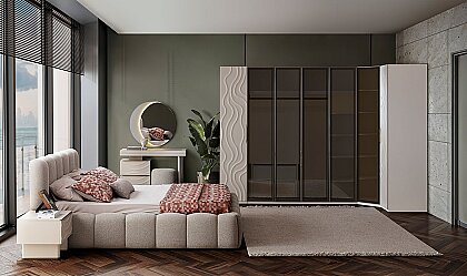 Medusa Home Mobilya - Vittor Köşe Yatak Odası