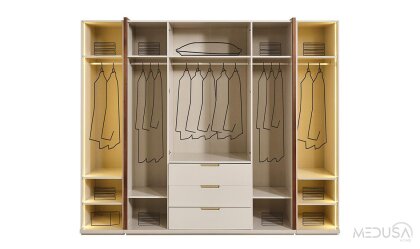 Medusa Home Mobilya - Vittoria Gardırop