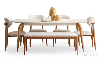 Medusa Home Mobilya - Vivente Yemek Masası