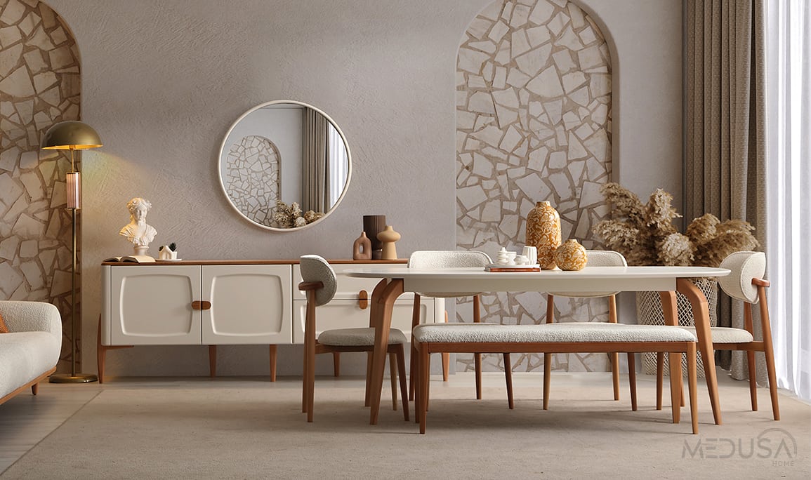Medusa Home Mobilya - Vivente Yemek Odası