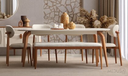 Medusa Home Mobilya - Vivente Yemek Odası